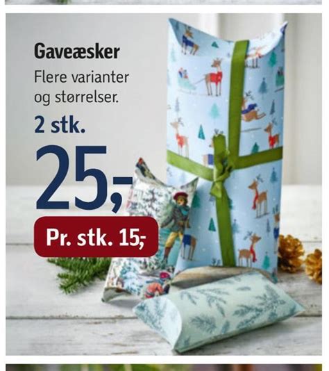 Gaveæsker fra Føtex .